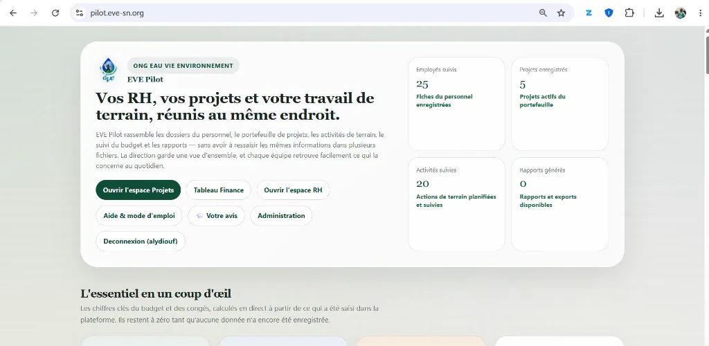 Accueil EVE Pilot